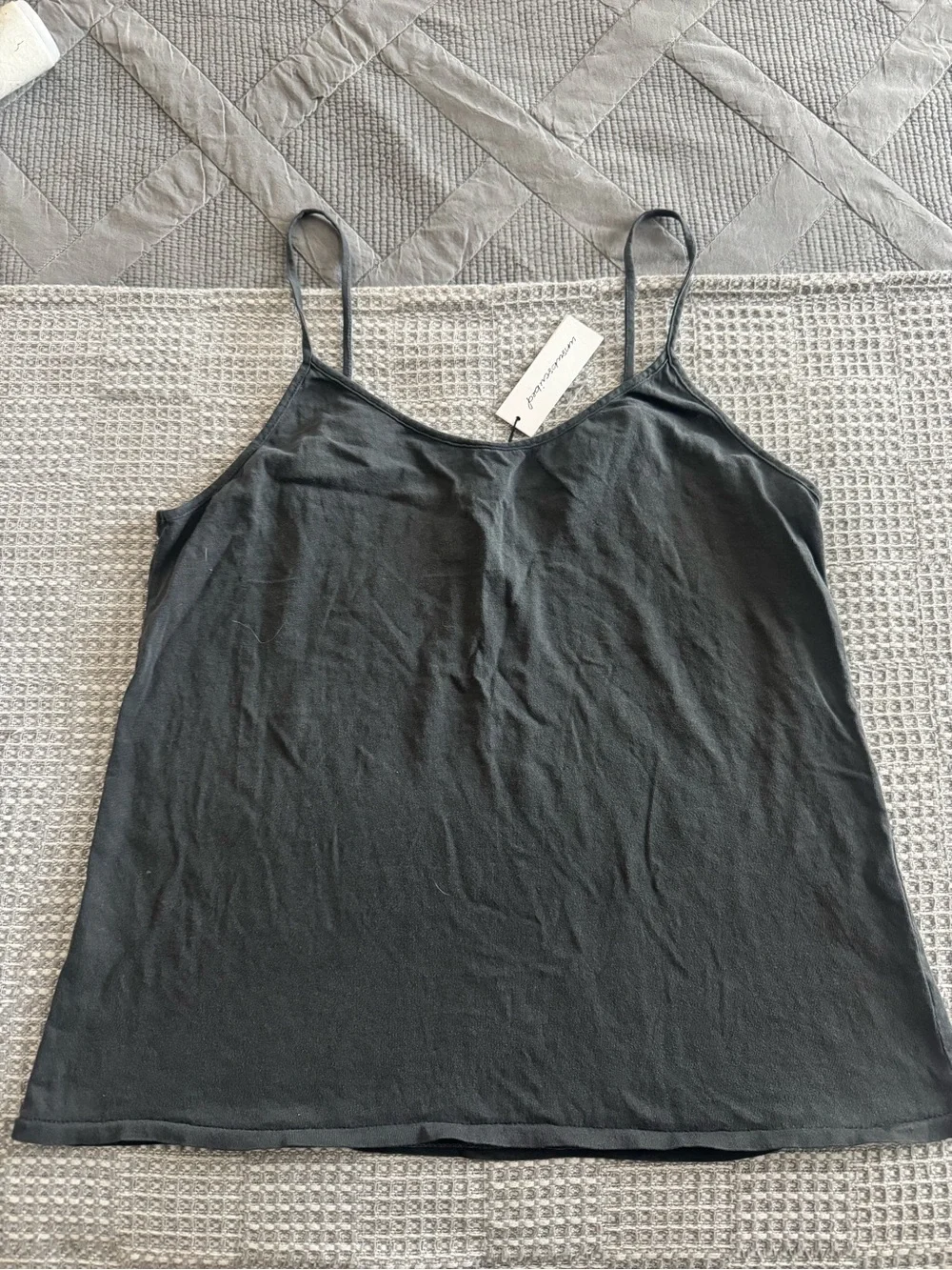 Unsubscribed Cami- Faded Black - Picture 1 of 4